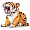 Tired Tiger