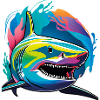 Couleurs requin