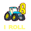 8e anniversaire drôle tracteur cadeau