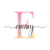 E| Monogramme | Nom | Emmy |Aquarelle