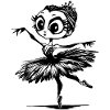 Black Swan Ballerina