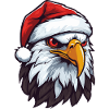 Eagle Portrait Christmas