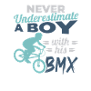 Never underestimate a boy with BMX