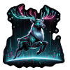 Cyberpunk Reindeer