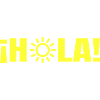 Hola Sun Glyphs Bold Tee