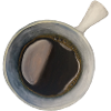 painted coffee pot