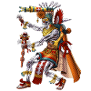 Aztec God Mictlantecuhtli