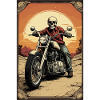 Skull Biker