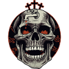 Brain Crash Skull