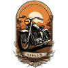 Retro Motorcycle