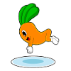 Carotte, Natation, Saut D’eau