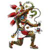 Quetzalcoatl Aztekischer Schlangengott