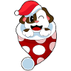 Dog Christmas Christmas Sock