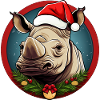 Rhinoceros Christmas