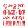 offenbar ein Fehler