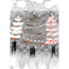 Festliche Weihnachtsbaum-Dekorationen