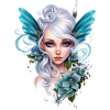 Feenwesen mit Schmetterlingsohren – Fantasy