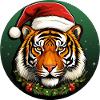Tiger Christmas