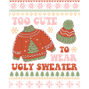 Pull de Noël moche