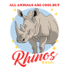 Rhino Rhinoceros Rhinos Gift
