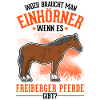 Freiberger Pferd Einhorn