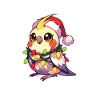 Christmas Fairy Lights Cockatiel
