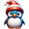 Penguin / Animal / Christmas / Winter / Childlike