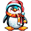 Penguin / Animal / Christmas / Winter / Childlike