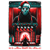 Cheminée Chills Slasher Noël menaçant