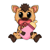 Baby Hyena Motif