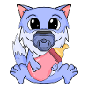 Baby Wolf Motif