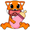 Motif Shiba Inu bébé