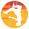 Sunset Silhouette Jump