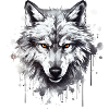 Wolf Kopf Nordisch 2