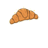 Brot Bäcker Hörnchen Coissant Backware