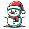 Snowman Dabbing Snowman Dab Snowmen
