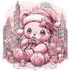 Pink Teddy 1