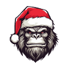 Gorilla Head Christmas Christmas