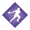 Squash Squashspieler Squashschläger