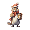 Christmas Squirrel4