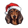 Dachshund Dog Christmas Dachshund
