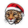 Cheetah Head Christmas Xmas