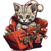 Christmas Kitten4