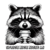 Grumpy Raccoon
