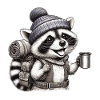 Backpacker Waschbär