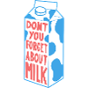 N’oubliez pas le lait