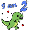 Dino, j’ai 2 ans