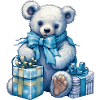 Blue Teddy 5