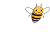 bumblebee, bee, cartoon style