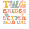 Groovy Bridal Shower Lesbian